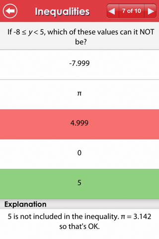 ACT Math : Algebra Lite screenshot 4