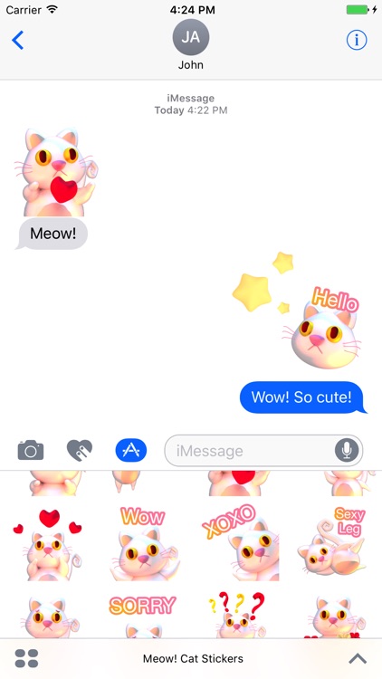 Meow! Cat Stickers screenshot-4