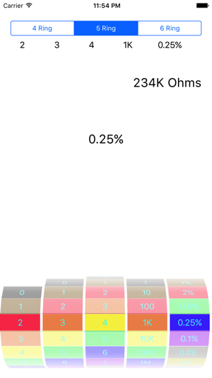 Resistor Color calculation(圖2)-速報App