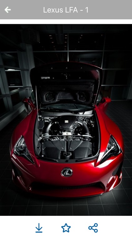 HD Car Wallpapers - Lexus LFA Edition screenshot-4
