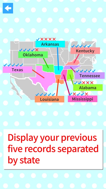 US States & Capitals Map Quiz