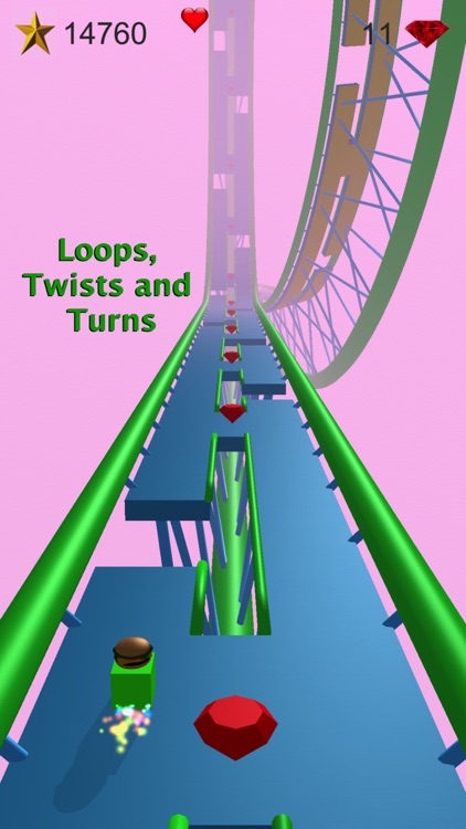 Two Paths - A Twitch Endless Runner Roller Coaster