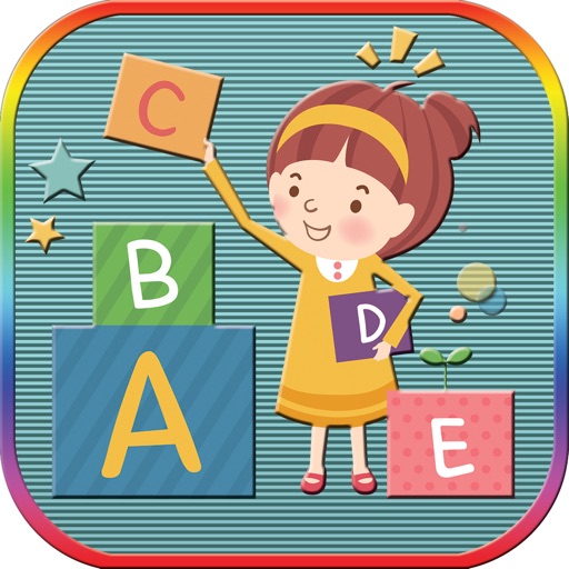 Write letters abc game for toddlers and preschool