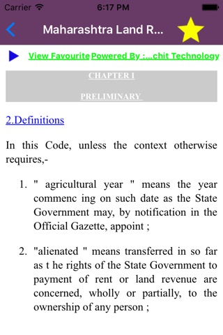 Maharashtra Land Revenue Code 1966 screenshot 3