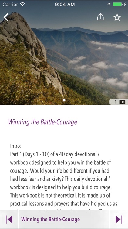 Audio Devotions on Courage