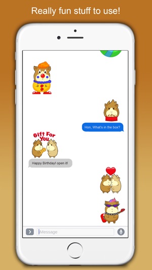 GuineaMoji - Guinea Pig Emojis & Stickers App(圖2)-速報App