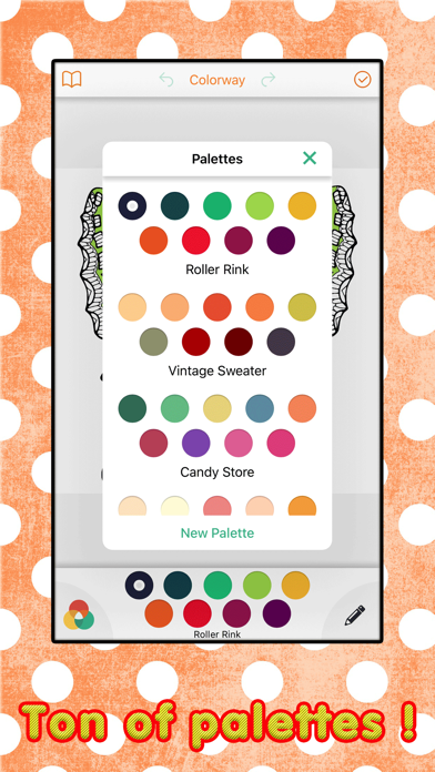 How to cancel & delete Colorway - Coloring Mandala book for stress relief from iphone & ipad 4