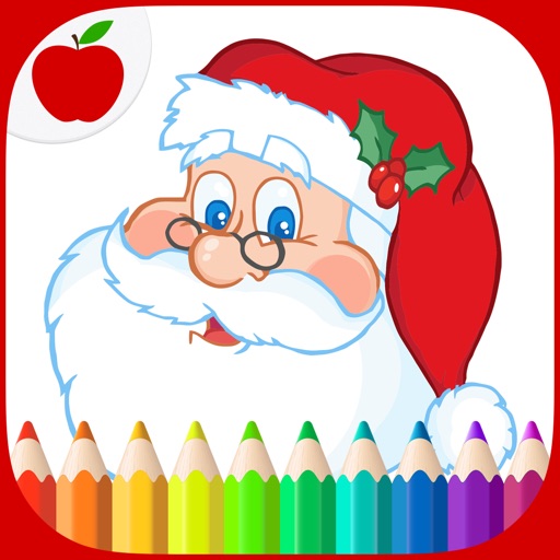 Christmas Coloring - Coloring Book for Kids Icon