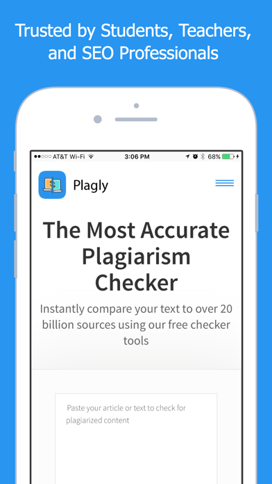 How to cancel & delete Plagly Plagiarism Checker from iphone & ipad 3