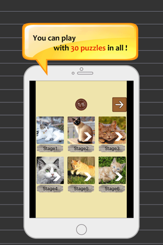 Jigsaw puzzle - cute cats screenshot 3