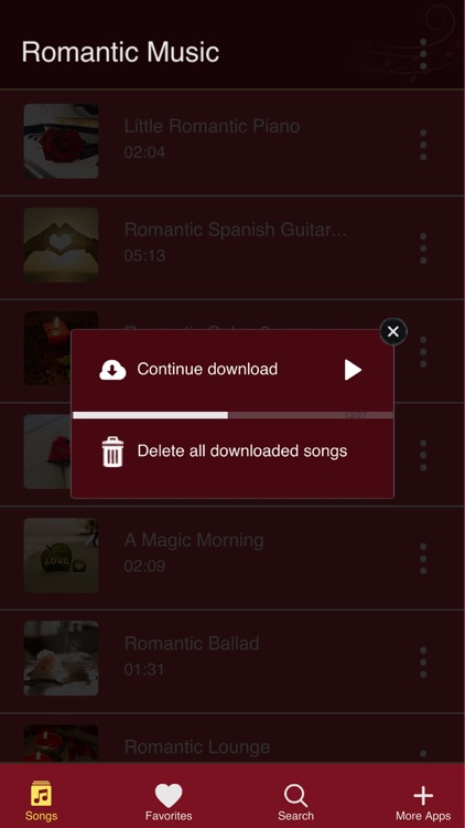 Love Songs and Romantic Music screenshot-3