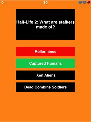 Bildschirmfoto 4 Trivia for Half-Life - FPS Video Game Free Quiz iphone
