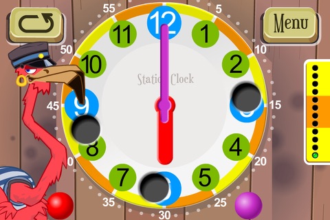 Fun Clock for Kids - Learn to tell time screenshot 2