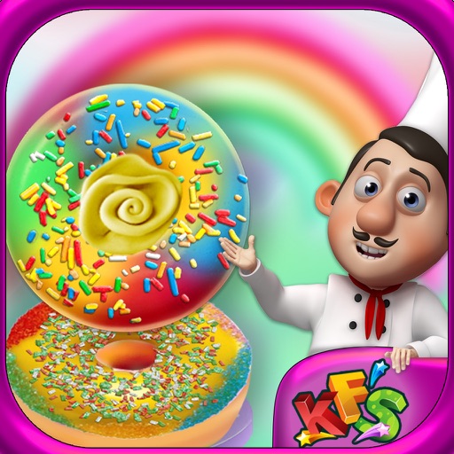 Rainbow Donuts Makers – Baking Chef icon