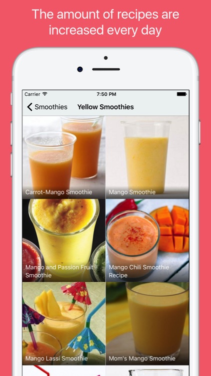 Smoothie Recipes - Healthy and Detox drinks screenshot-3