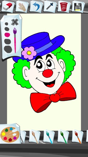 Clown Coloring Book App(圖4)-速報App