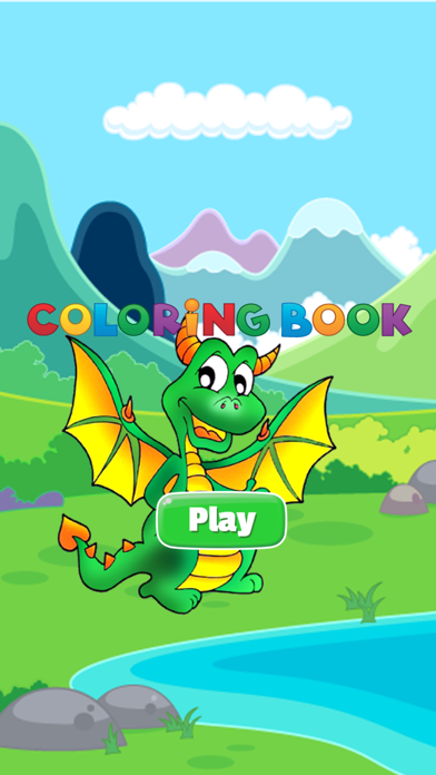 How to cancel & delete Printable dragon coloring pages For kids from iphone & ipad 1