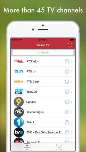 Suisse TV - Fernsehen die Schweiz live(圖1)-速報App