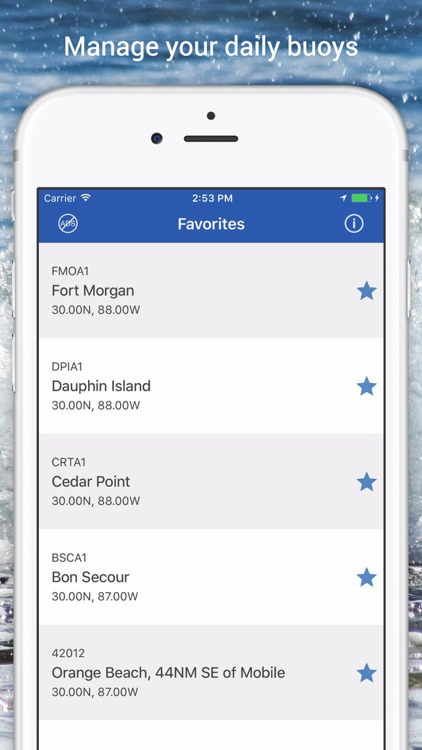 NOAA Buoys PRO Live Marine Weather