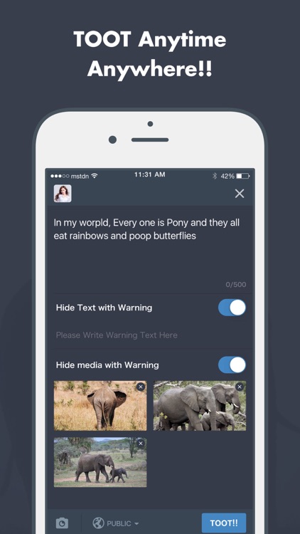 MASTODON CLIENT - GON screenshot-3