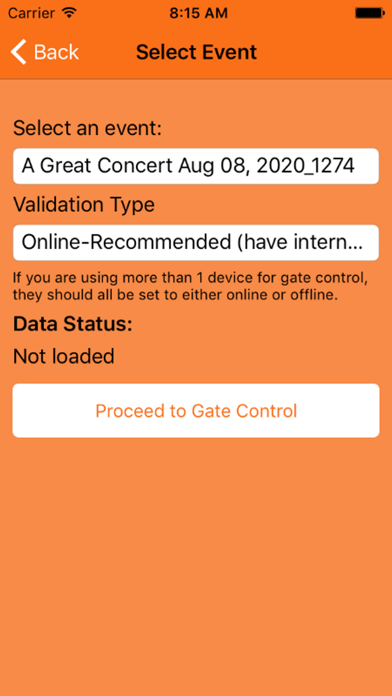 How to cancel & delete Ticketor Gate from iphone & ipad 2