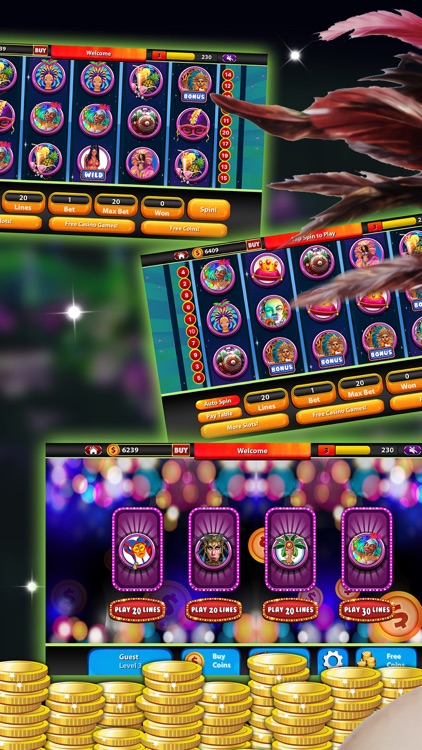 Samba Carnival High Roller Slots - Win Big Prizes