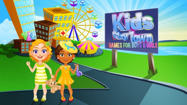 Kids Play Town - Games for Boys & Girls(圖1)-速報App