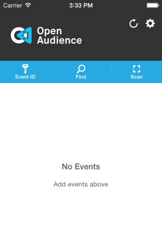 Open Audience EventApp screenshot 2