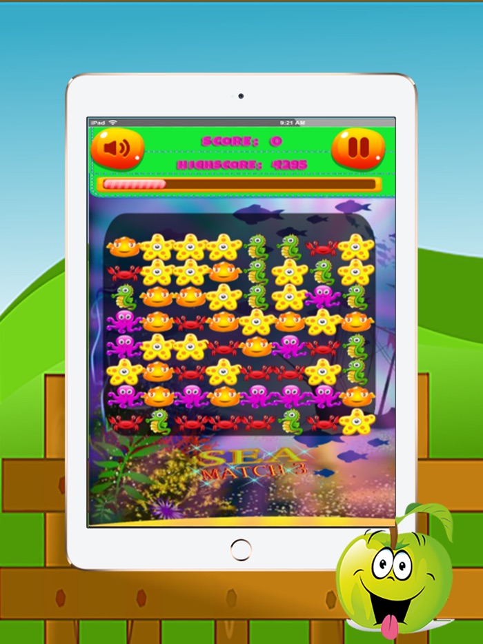 海の動物のマッチゲーム