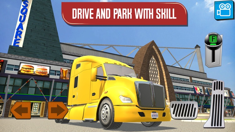 Delivery Truck Driver Highway Ride Simulator