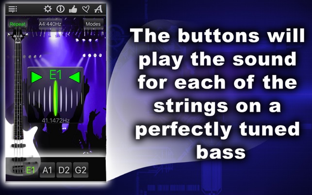 Bass Guitar Chromatic Tuner(圖3)-速報App