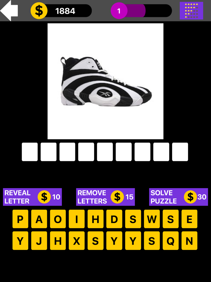 Big Sneaker  Kicks Quiz Maestro