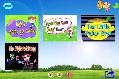 Animated kids songs B screenshot 4