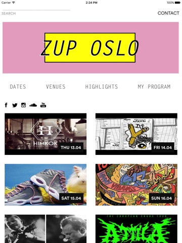 ZUP OSLO screenshot 2