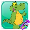Crocodile Animals Coloring Book for Kids Game