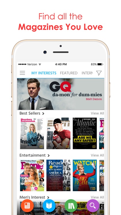 Magzter - The Reading Destination screenshot-0