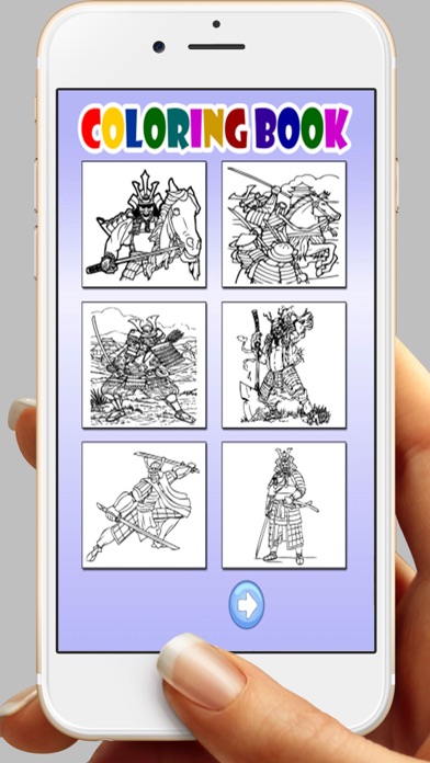 How to cancel & delete Samurai Mask For Coloring Book Games from iphone & ipad 2