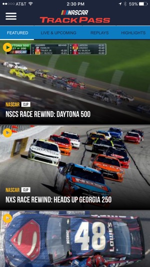 NASCAR TrackPass