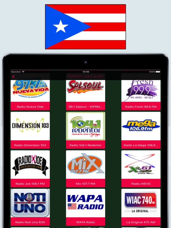 Radios Puerto Rico FM / Emisoras de Radio en Vivo screenshot 2