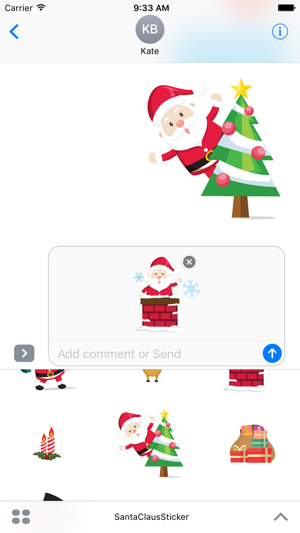 Santa Claus - Stickers for iMessage(圖3)-速報App