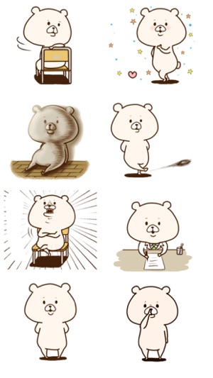 Funny Bear Stickers(圖3)-速報App