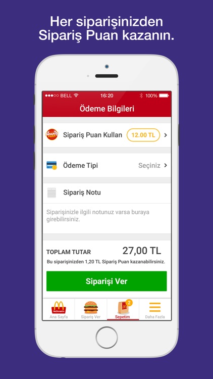 McDonald's - Mobil Sipariş screenshot-3