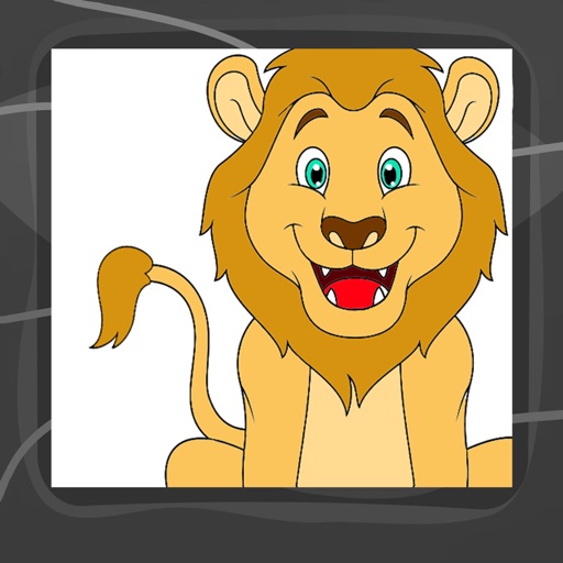 Lion Coloring Book App icon