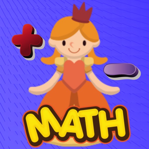 Princess Fast Math Problem Solver Games For Kids icon