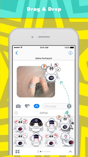 Zefirka stickers by Gal1na(圖3)-速報App
