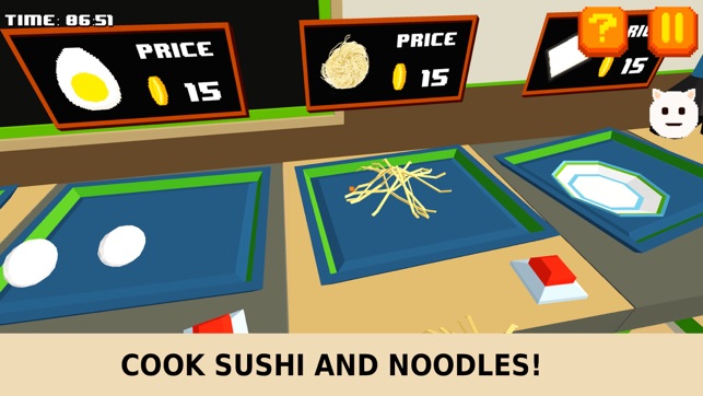 Pixel Sushi Restaurant Simulator(圖2)-速報App