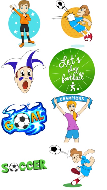 Soccer Stickers Go