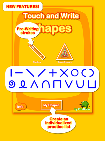Shapes Touch and Write - náhled