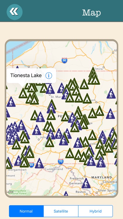 Pennsylvania State Campgrounds & Hiking Trails