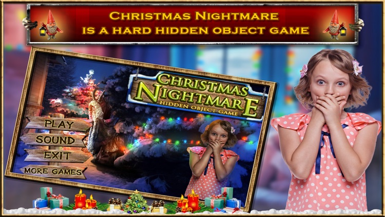 Hidden Object Games Christmas Nightmare screenshot-3